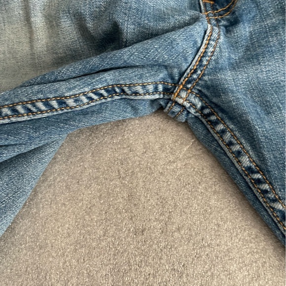 [W36L34]Levi's 505 Light Blue Straight Men's Jeans - Picture 2 of 8